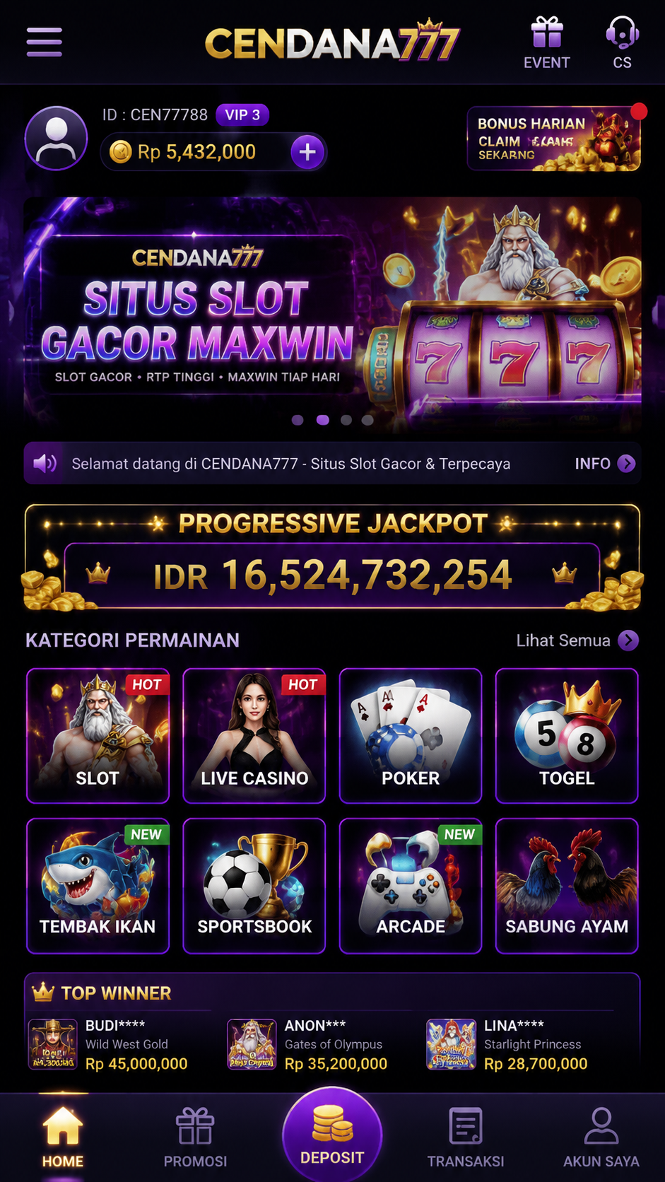 Screenshot 1 cendana777